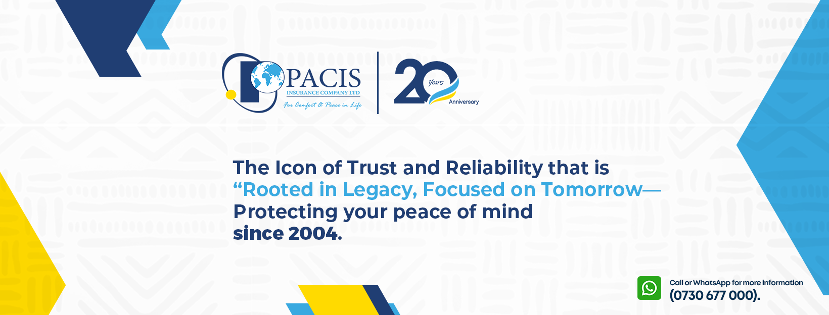 Pacis Insurance Company Limited Ngomani cover